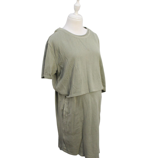 A Green Short Sleeve Dresses from Bae in size L for maternity. (Front View)