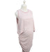 A Pink Sleeveless Dresses from Bae in size L for maternity. (Front View)