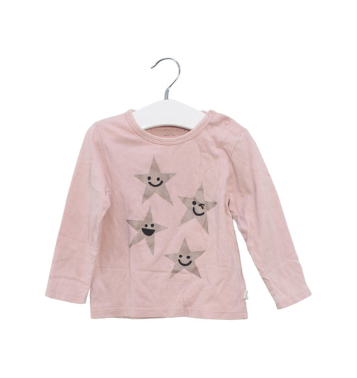 A Pink Long Sleeve Tops from Stella McCartney in size 12-18M for girl. (Front View)