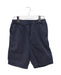 A Navy Shorts from Tea in size 6T for boy. (Front View)