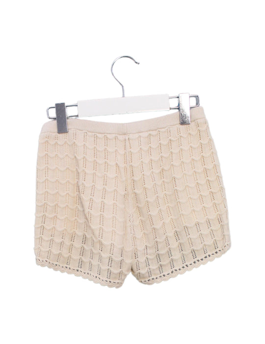 A Beige Shorts from Bonpoint in size 6T for girl. (Back View)