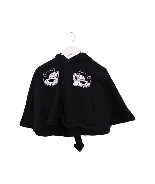 A Black Capes & Ponchos from Hysteric Mini in size 4T for boy. (Front View)