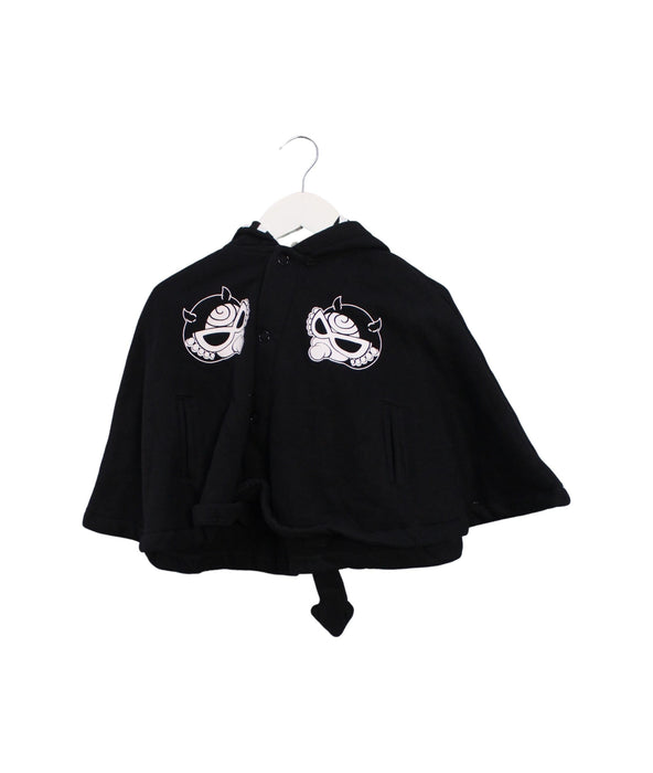 A Black Capes & Ponchos from Hysteric Mini in size 4T for boy. (Front View)