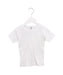 A White Short Sleeve T Shirts from Petit Bateau in size 5T for boy. (Front View)