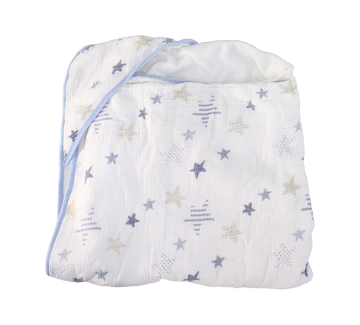 A White Towels from Aden & Anais in size O/S for boy. (Front View)
