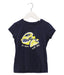 A Navy Short Sleeve T Shirts from IKKS in size 8Y for girl. (Front View)