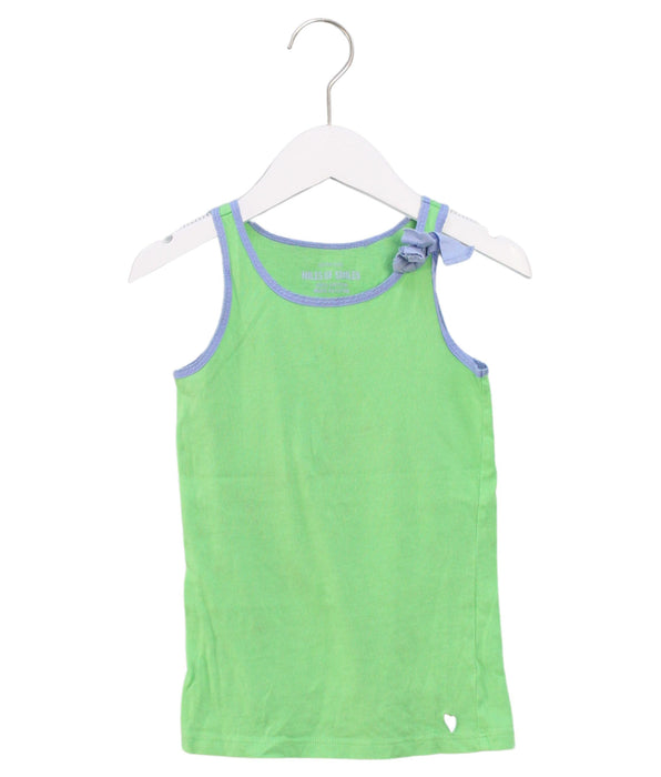 A Green Sleeveless Tops from Crewcuts in size 4T for boy. (Front View)