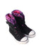 A Black Sneakers from Converse in size 5T for girl. (Front View)