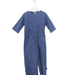 A Blue Long Sleeve Jumpsuits from Il Gufo in size 5T for girl. (Front View)