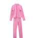 A Pink Pants Sets from XAMAS in size 6T for girl. (Front View)