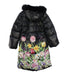 A Black Puffer/Quilted Coats & Outerwear from Love Made Love in size 8Y for girl. (Back View)