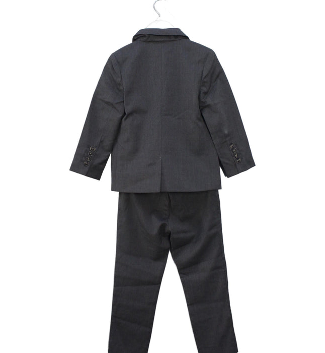 A Grey Suits from Marie Chantal in size 4T for boy. (Back View)