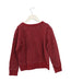 A Red Sweatshirts from Miki House in size 7Y for boy. (Back View)