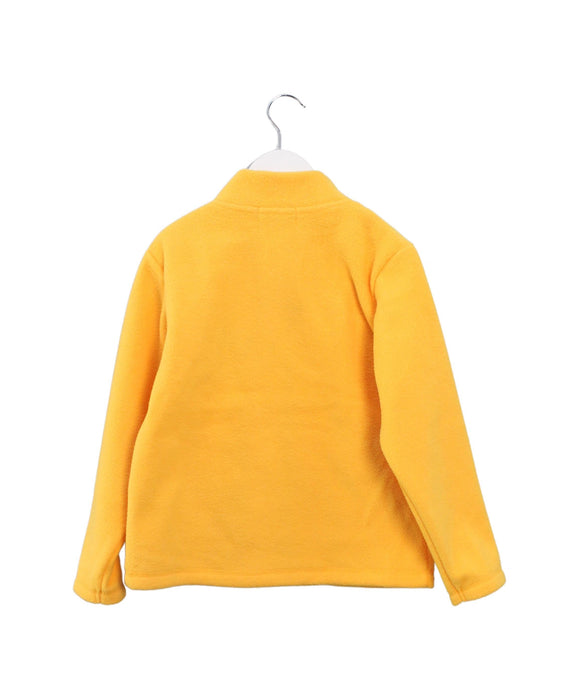A Yellow Lightweight Jackets from Kladskap in size 5T for boy. (Back View)