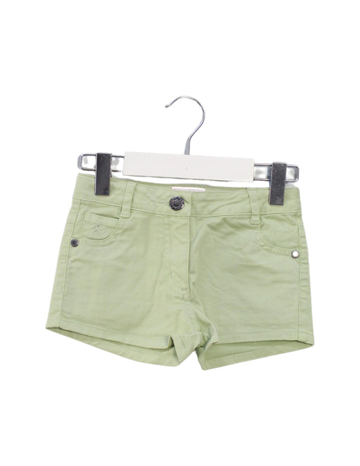 A Green Shorts from Neck & Neck in size 2T for girl. (Front View)