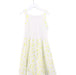 A White Sleeveless Dresses from Mezzo Piano in size 10Y for girl. (Back View)