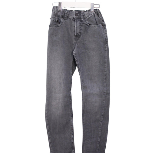 A Grey Jeans from Finger in the Nose in size 10Y for boy. (Front View)