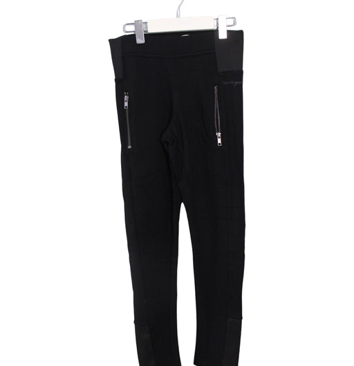 A Black Casual Pants from IKKS in size 10Y for girl. (Front View)