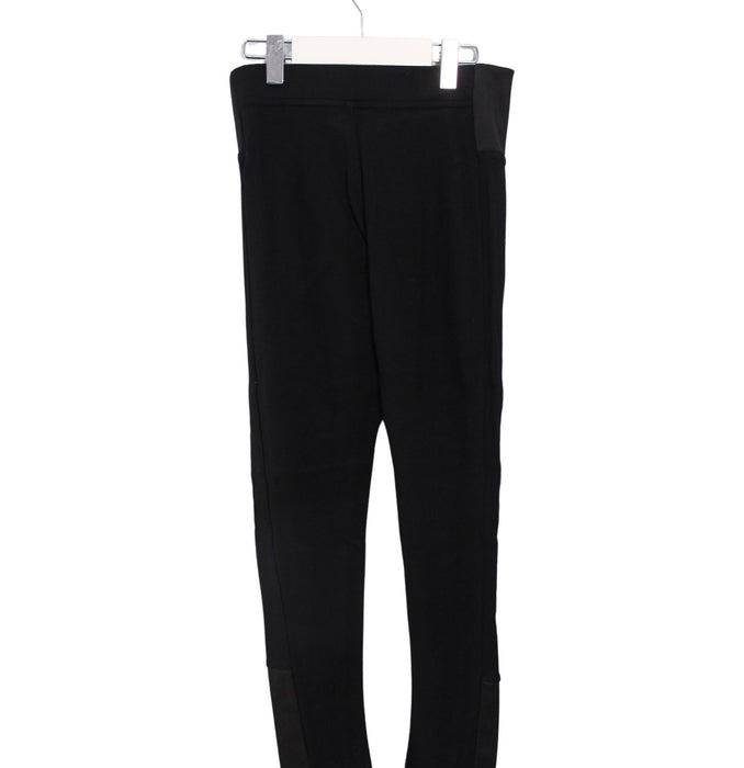 A Black Casual Pants from IKKS in size 10Y for girl. (Back View)
