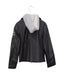 A Black Lightweight Jackets from IKKS in size 6T for girl. (Back View)
