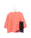 A Orange Long Sleeve Tops from As Know As Ponpoko in size 2T for girl. (Back View)