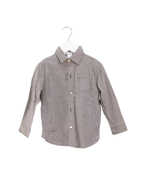 A Brown Shirts from Janie & Jack in size 2T for boy. (Front View)