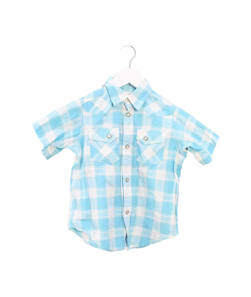 A Blue Shirts from Polo Ralph Lauren in size 3T for boy. (Front View)