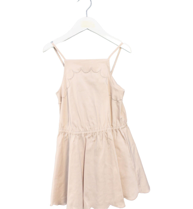 A Pink Sleeveless Dresses from Stella McCartney in size 4T for girl. (Front View)