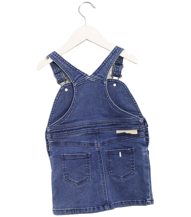 A Blue Overall Dresses from Stella McCartney in size 18-24M for girl. (Back View)