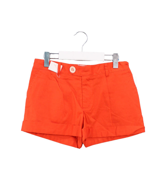 A Red Shorts from Milly Minis in size 10Y for girl. (Front View)