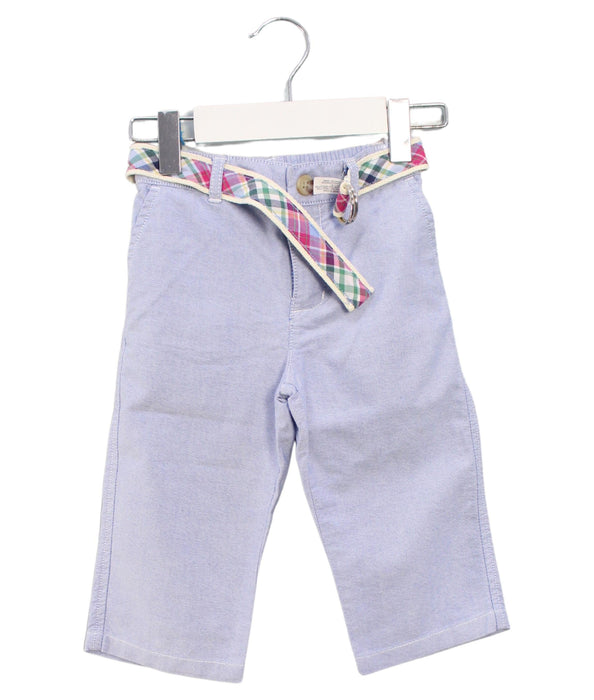 A Blue Casual Pants from Polo Ralph Lauren in size 6-12M for boy. (Front View)