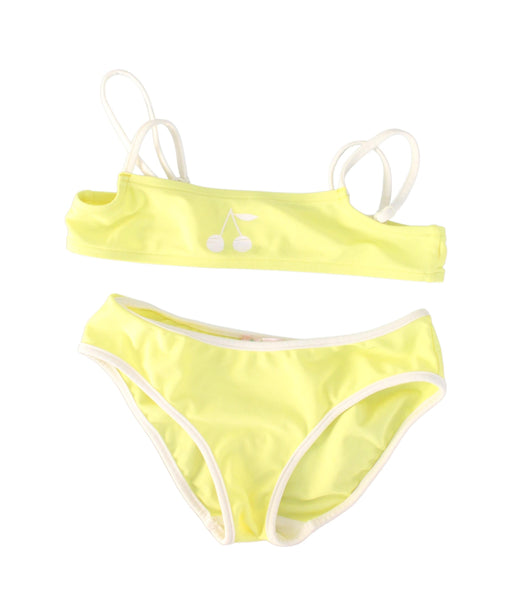 A Yellow Bikinis from Bonpoint in size 10Y for girl. (Front View)