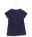 A Blue Short Sleeve Dresses from Chicco in size 3T for girl. (Back View)