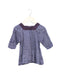 A Blue Long Sleeve Dresses from Emma Levine in size 0-3M for girl. (Front View)