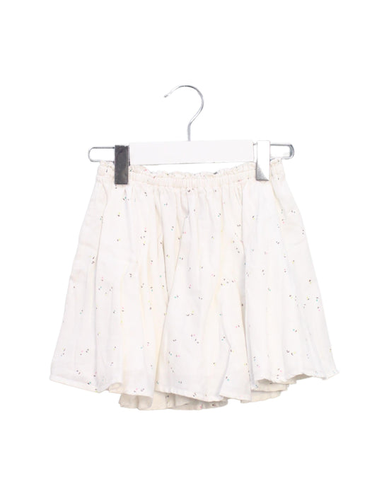 A Ivory Short Skirts from Emile et Ida in size 4T for girl. (Front View)