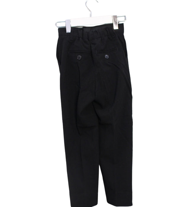 A Black Dress Pants from Calvin Klein in size 7Y for boy. (Back View)