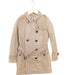 A Beige Coats from Burberry in size 6T for girl. (Front View)