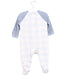 A White Onesies from Mudpie in size 3-6M for boy. (Back View)