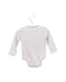 A Grey Long Sleeve Bodysuits from Mudpie in size 0-3M for boy. (Back View)