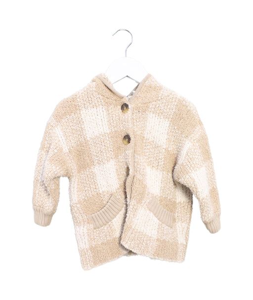 A Beige Cardigans from Grown in size 6-12M for neutral. (Front View)