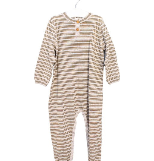 A Beige Long Sleeve Jumpsuits from Grown in size 18-24M for neutral. (Front View)