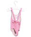 A Pink Swimsuits from Jacadi in size 12-18M for girl. (Back View)