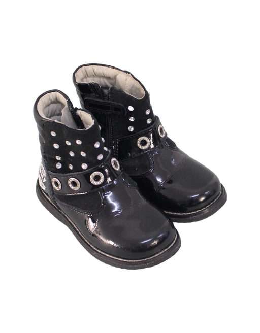 A Black Casual Boots from Lelli Kelly in size 18-24M for girl. (Front View)