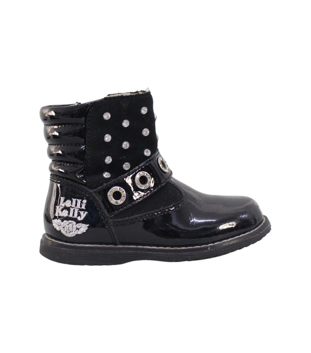 A Black Casual Boots from Lelli Kelly in size 18-24M for girl. (Back View)