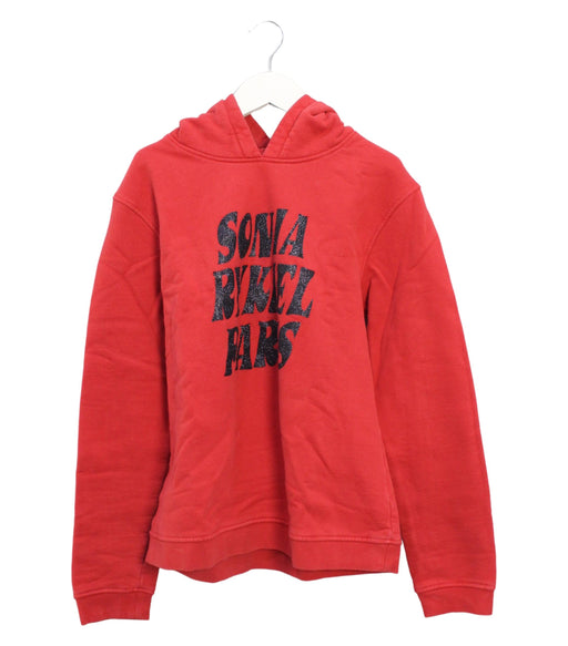 A Red Sweatshirts from Sonia Rykiel in size 14Y for girl. (Front View)