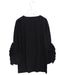 A Black Long Sleeve Tops from Il Gufo in size 14Y for girl. (Back View)