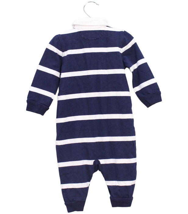 A Navy Jumpsuits from Ralph Lauren in size 3-6M for boy. (Back View)