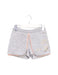 A Grey Shorts from IKKS in size 6T for girl. (Front View)