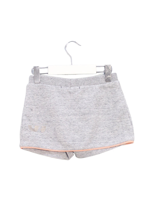 A Grey Shorts from IKKS in size 6T for girl. (Back View)
