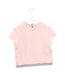 A Pink Short Sleeve Tops from IKKS in size 12Y for girl. (Back View)